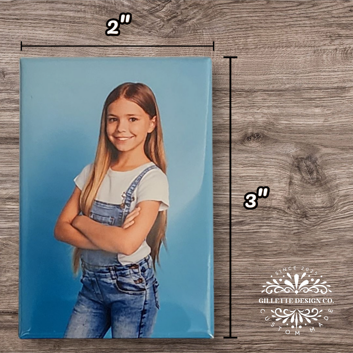 2x3 Photo Magnet